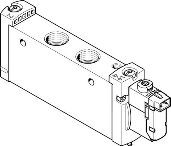 تصویر VUVG-L18-M52-RT-G14-1H2L-W1 (578823) شیر برقی پنوماتیک فستو  