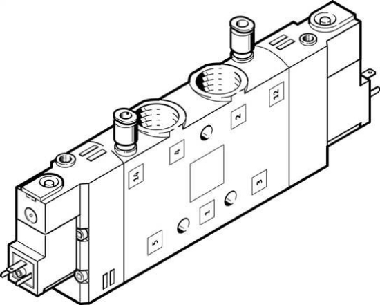 تصویر CPE24-M1H-5JS-3/8 (163171) شیر برقی پنوماتیک فستو  