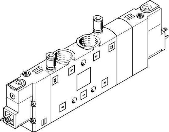 تصویر CPE24-M1H-5/3ES-3/8 (170268) شیر برقی پنوماتیک فستو  