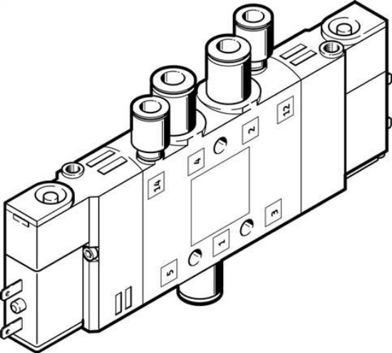 تصویر CPE10-M1BH-5JS-QS-4 (196879) شیر برقی پنوماتیک فستو  