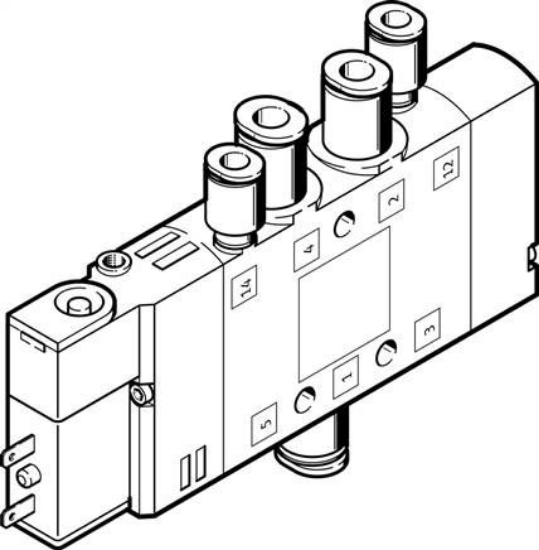 تصویر CPE10-M1BH-5LS-QS-4 (196885) شیر برقی پنوماتیک فستو  