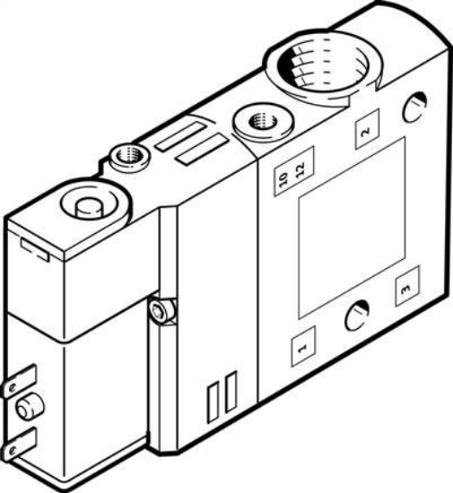 تصویر CPE14-M1BH-3GLS-1/8 (196930) شیر برقی پنوماتیک فستو