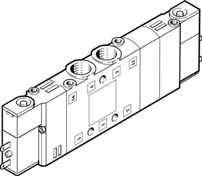 تصویر CPE14-M1BH-5/3GS-1/8 (196938) شیر برقی پنوماتیک فستو  