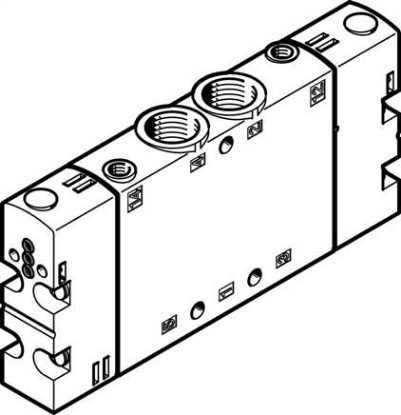تصویر CPE18-P1-5J-1/4 (550155) شیر پنوماتیک فستو     