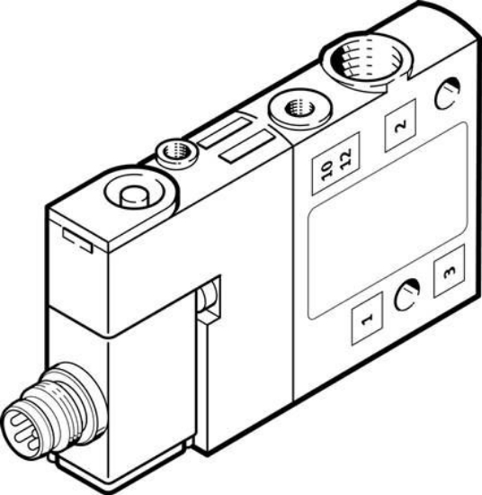 تصویر CPE10-M1CH-3GL-M7 (550233) شیر برقی پنوماتیک فستو  