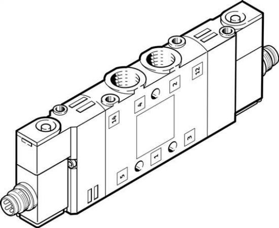 تصویر CPE14-M1CH-5J-1/8 (550239) شیر برقی پنوماتیک فستو  