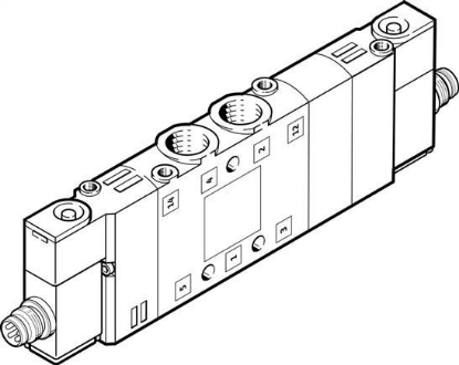 تصویر CPE14-M1CH-5/3E-1/8 (550243) شیر برقی پنوماتیک فستو  