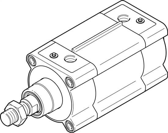 تصویر DSBF-C-80-40-PPVA-N3-R (1778430) سیلندر پنوماتیک فستو   