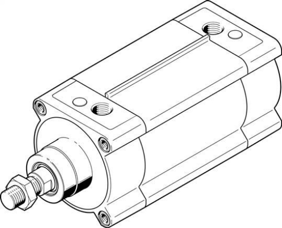 تصویر DSBF-C-100-320-PPSA-N3-R (1782832) سیلندر پنوماتیک فستو   