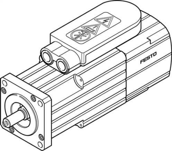 تصویر EMMS-AS-55-M-LS-TM-S1 (1569797) سروو موتور فستو     