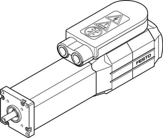 تصویر EMMS-AS-40-M-LS-TM (550107) سروو موتور فستو     