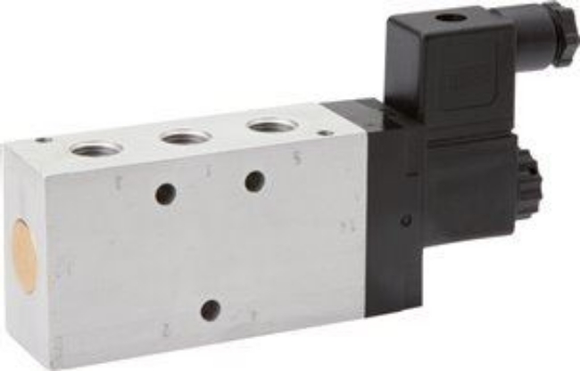 5/2-way solenoid valves, Series KM