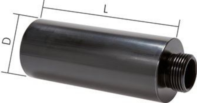 Free-flow silencers for ejectors