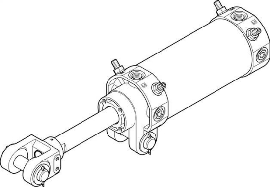 تصویر DW-80-75-Y-AB (557915) Hinge cylinder