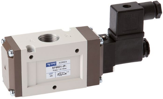 تصویر 3/2-way solenoid valve, G 1/2", closed (NC), 12 V=