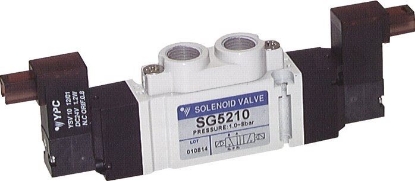 تصویر 5/2-way solenoid valve, G 1/8", pulse valve, 24 V=