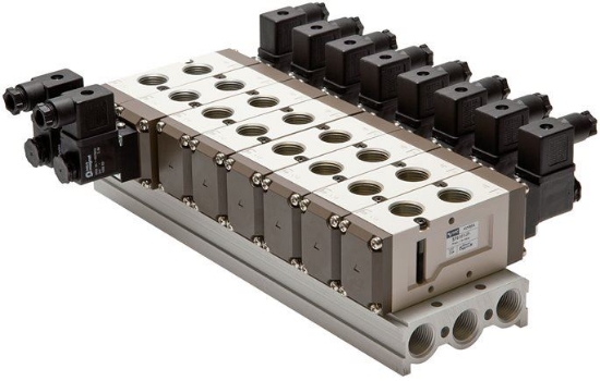 تصویر manifold (6-way) for SF6000 (5/2 and 5/3-way)