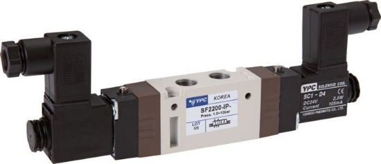 تصویر 5/2-way solenoid valve, G 1/8", pulse valve, 12 V=