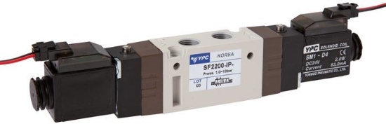 تصویر 5/2-way solenoid valve, G 1/8", pulse valve, 24 V=