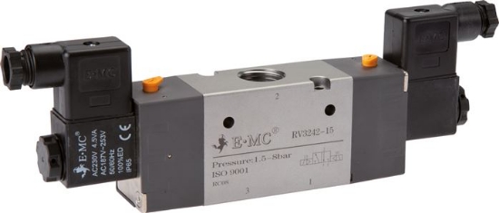 تصویر 3/2-way solenoid valve, G 1/2", pulse valve, 24 V=