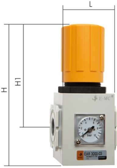 تصویر Eco-Line Druckregler, G 3/8"