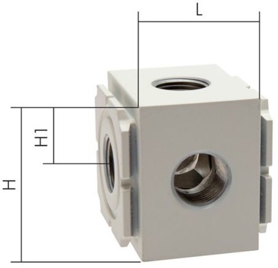 تصویر Eco-Line Verteiler, G 3/8", Eco-Line 3A